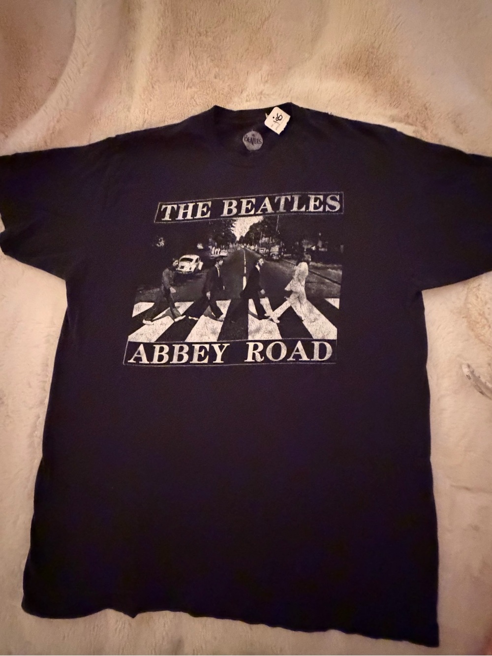 The Beatles Black Abbey Road Graphic T‑Shirt